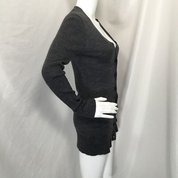 DKNY Light Wool Blend Cardigan (H5) - Picture 4 of 5